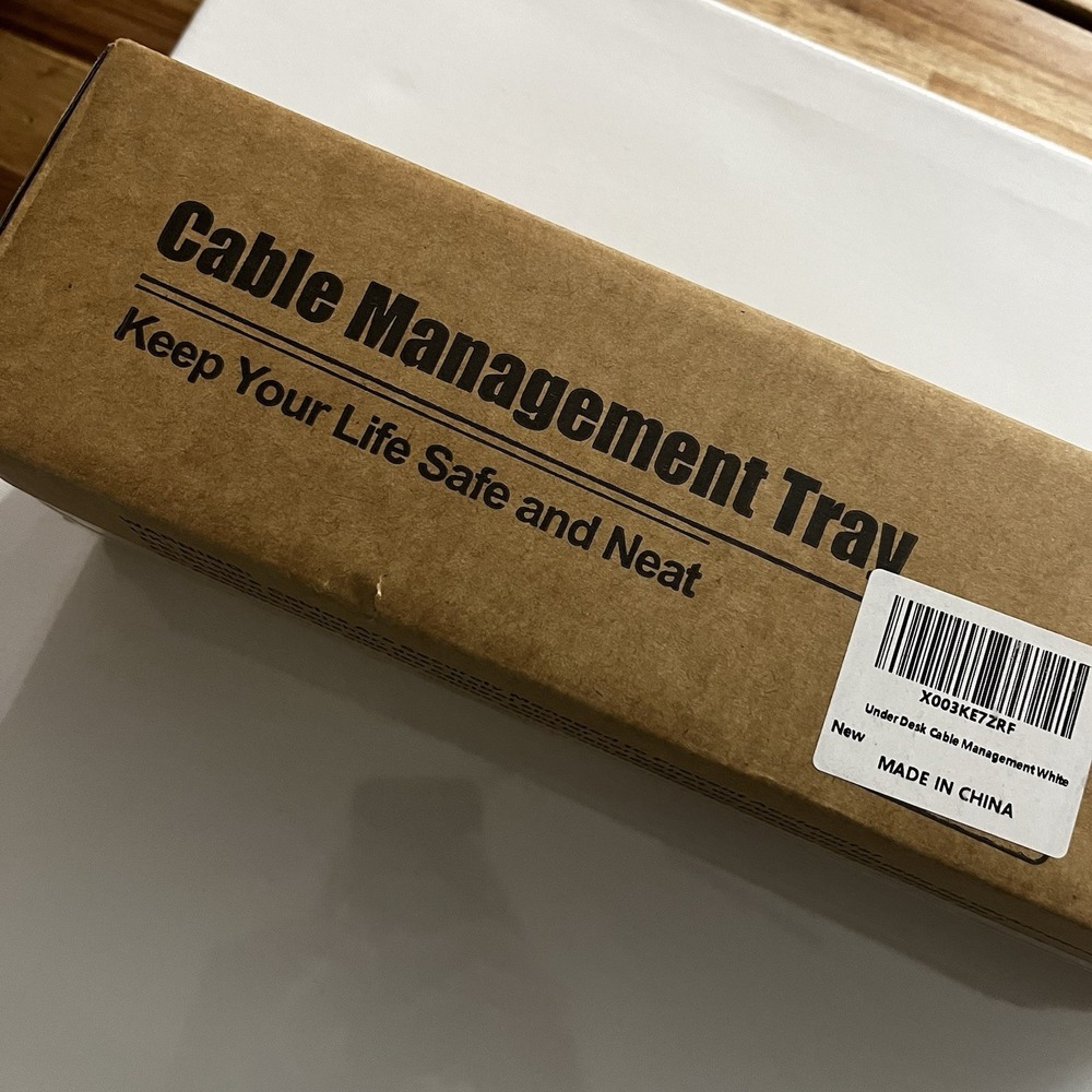 Under Desk Cable Management Tray | No‑Drill Wire Organizer | New | Home Office - Picture 14 of 14
